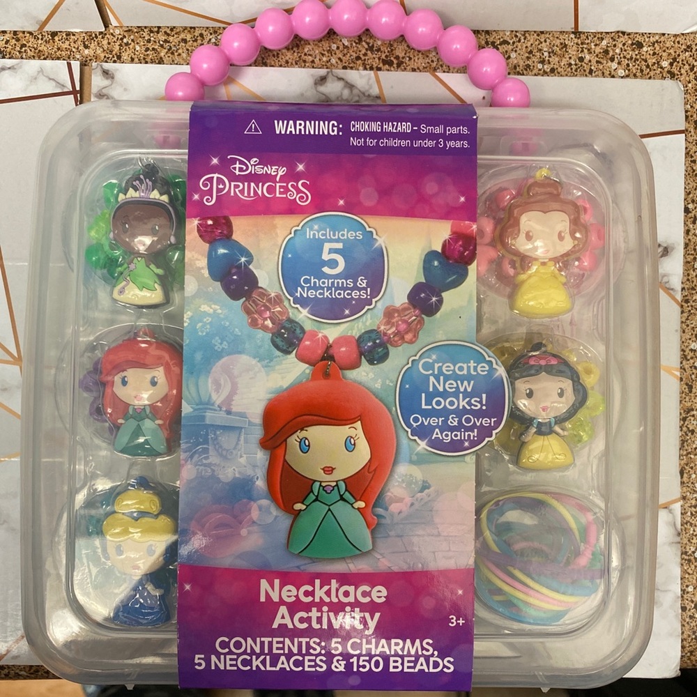 Disney Princess Necklace Activity Set